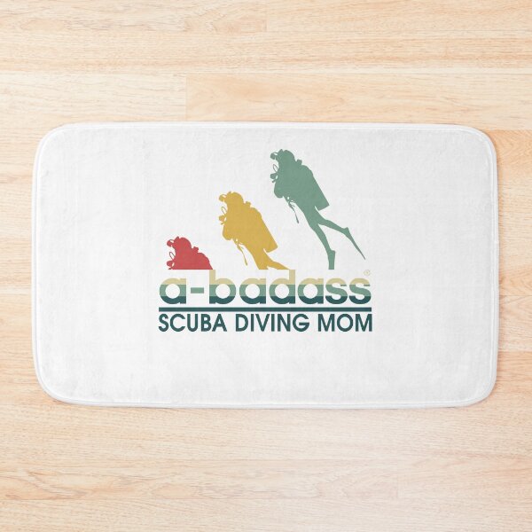 Item preview, a-badass Scuba diving mom vintage designed and sold by jentochicken.