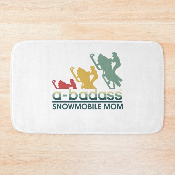 Item preview, a-badass Snowmobile mom vintage designed and sold by jentochicken.