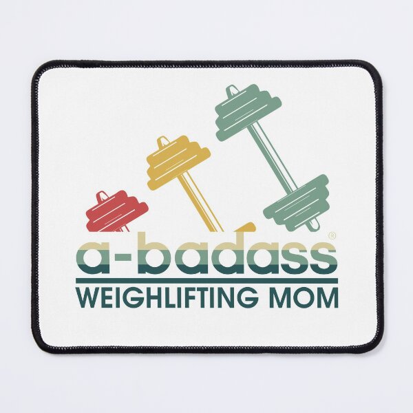 Item preview, a-badass Weightlifting mom vintage designed and sold by jentochicken.