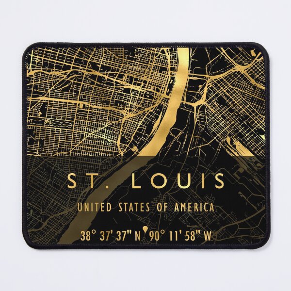 Item preview, ST. LOUIS MAP USA designed and sold by hatimelhag.