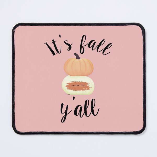 Item preview, Its Fall Yall | Thank you | Trendy Pumpkin Fall Season designed and sold by JooArtPrints  ★★★★★.