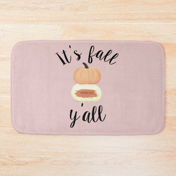 Item preview, Its Fall Yall | Thank you | Trendy Pumpkin Fall Season designed and sold by JooArtPrints  ★★★★★.