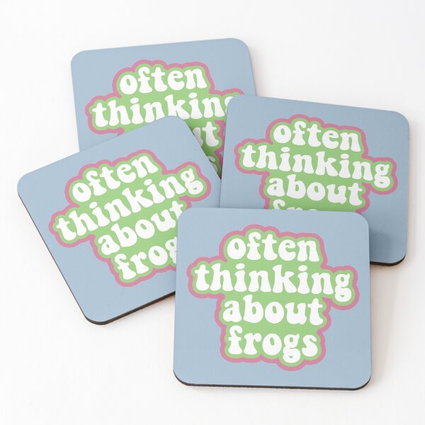 Item preview, Often Thinking About Frogs designed and sold by melouker.