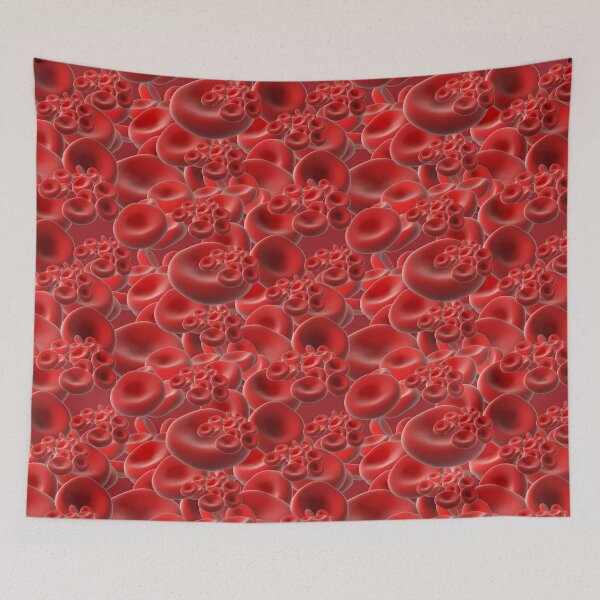 Item preview, Red Blood Cells Pattern designed and sold by Phantasmal-2-do.