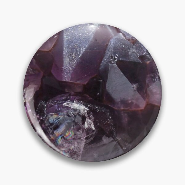 Item preview, Dark Purple Mineral Crystal Pattern designed and sold by HappyClover.