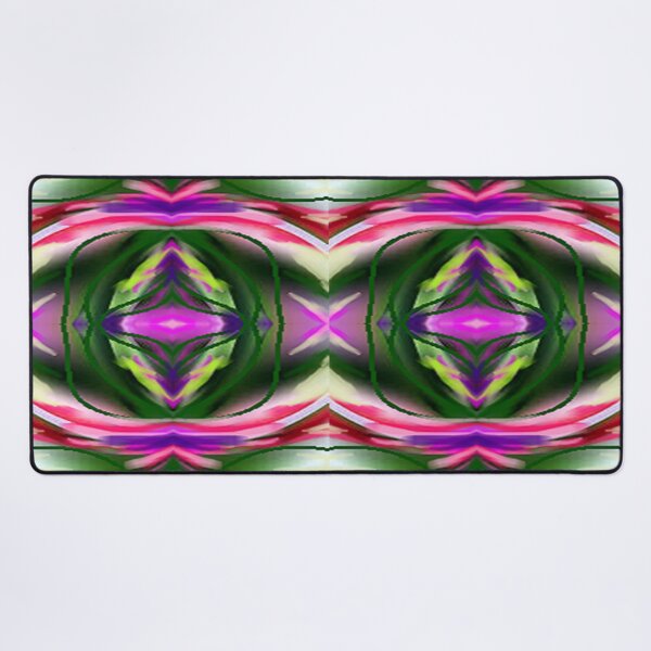 Item preview, Pinks and green graphic psychedelic ,arte abstracto,abstract art design designed and sold by Adri Barnard.