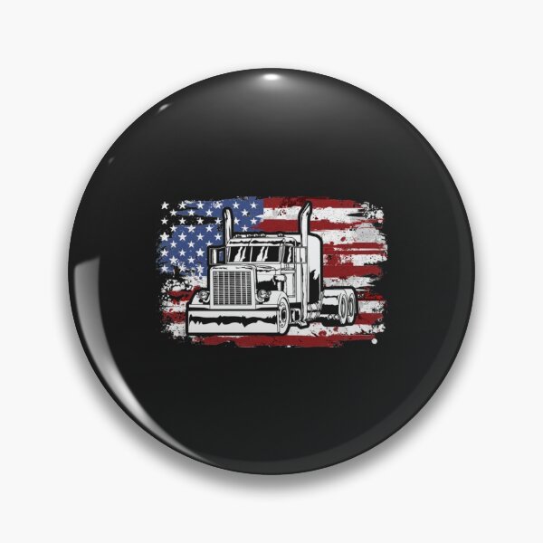 Item preview, Truck American Flag Trucker Truck  designed and sold by acghouse90.