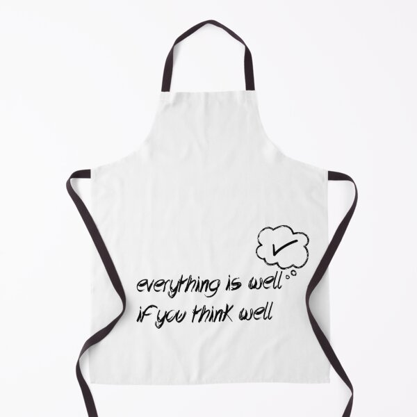 Item preview, Everything is well if you think well (Black lettering) designed and sold by NanaDesign7.