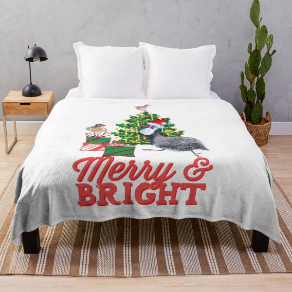 Item preview, Guinea fowl Merry and bright designed and sold by orangerinka.