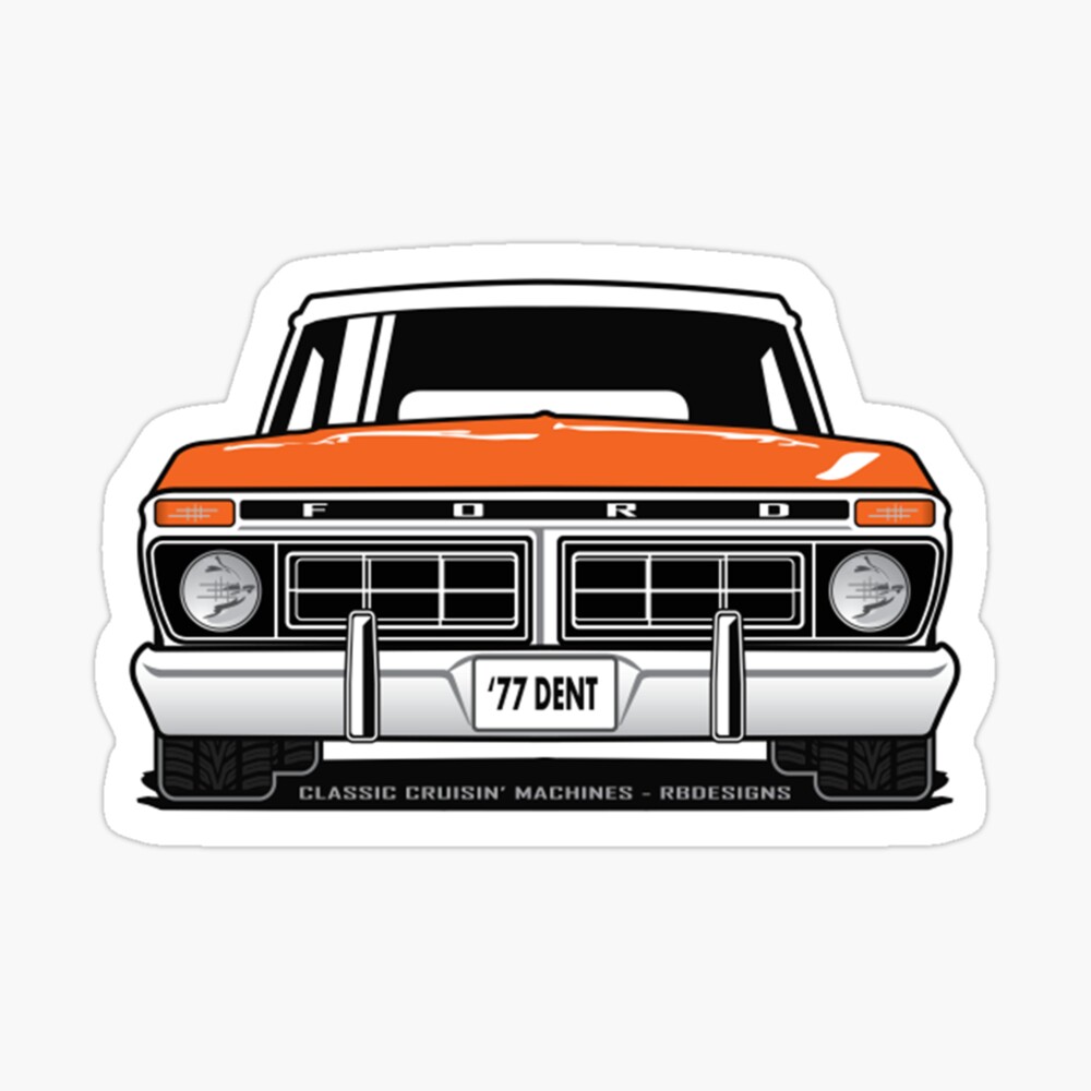 RBDesigns 1979 Ford Bronco, Dentside, Two Tone. T-Shirt