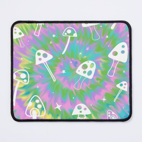 Item preview, Tie dye mushroom  designed and sold by CraftKrazie.