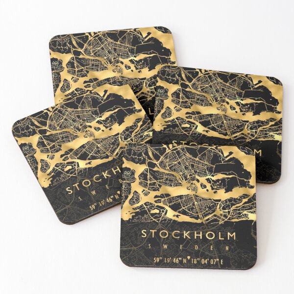 Item preview, STOCKHOLM MAP SWEDEN designed and sold by hatimelhag.