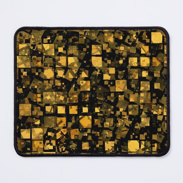 Item preview, Reflective Mosaic Tiles Pattern - Gold designed and sold by Wizzles Emporium.
