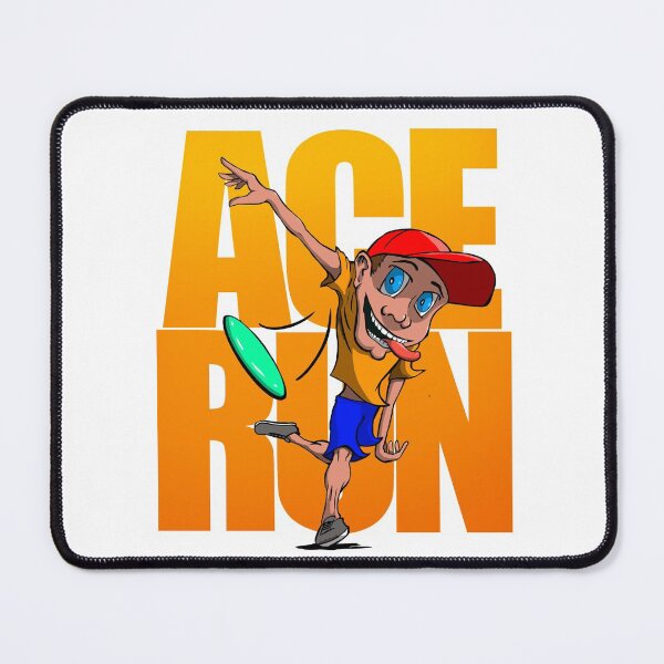 Item preview, Ace Run Guy Fire Orange  designed and sold by DiscGolfArt.