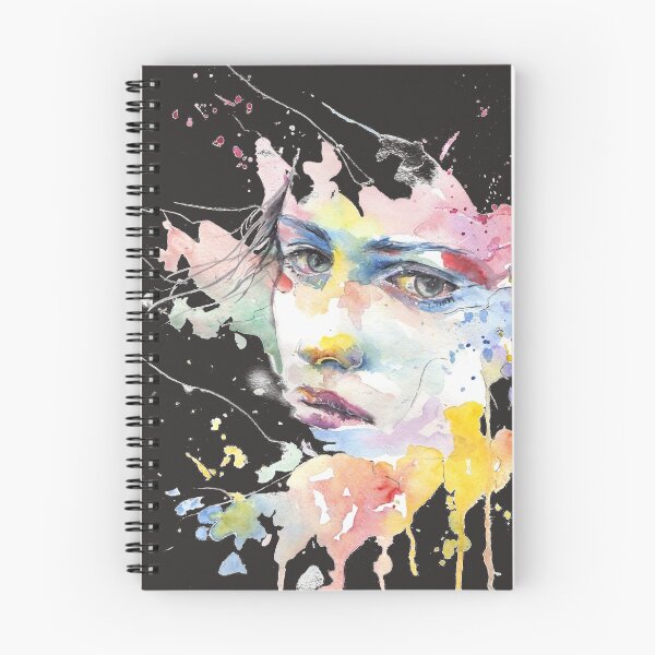 Item preview, Sad Watercolor Melting Face designed and sold by urban-color.