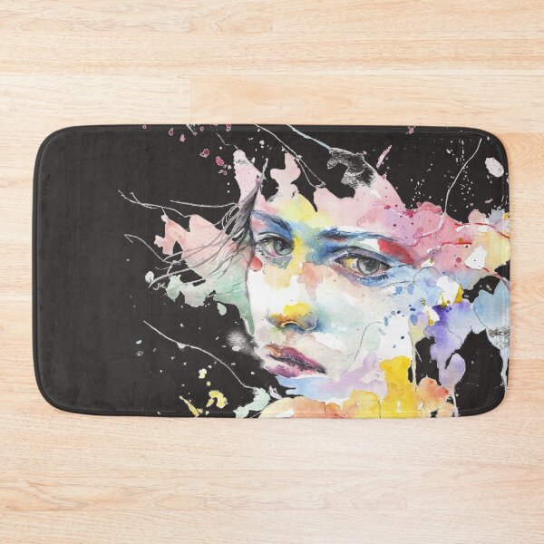 Item preview, Sad Watercolor Melting Face designed and sold by urban-color.