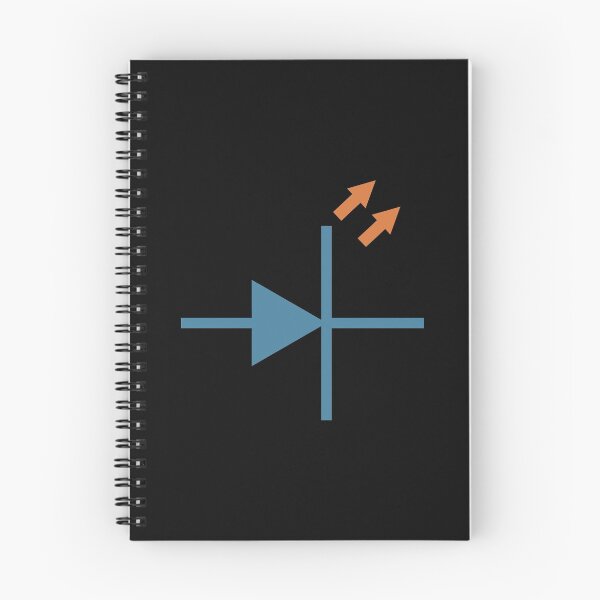 Item preview, LED circuit symbol designed and sold by EngineersArt.