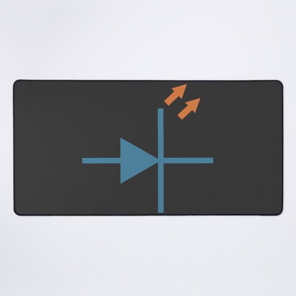 Item preview, LED circuit symbol designed and sold by EngineersArt.