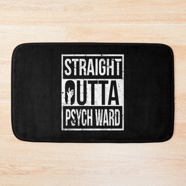 Item preview, Straight Out Of Funny Psych Ward Halloween Costume Crazy designed and sold by politevann.