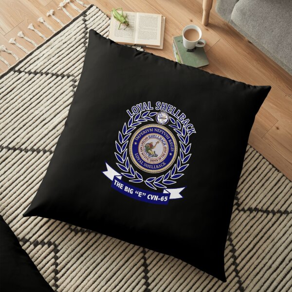 Uss Enterprise Cvn-65 Shellback Floor Pillow