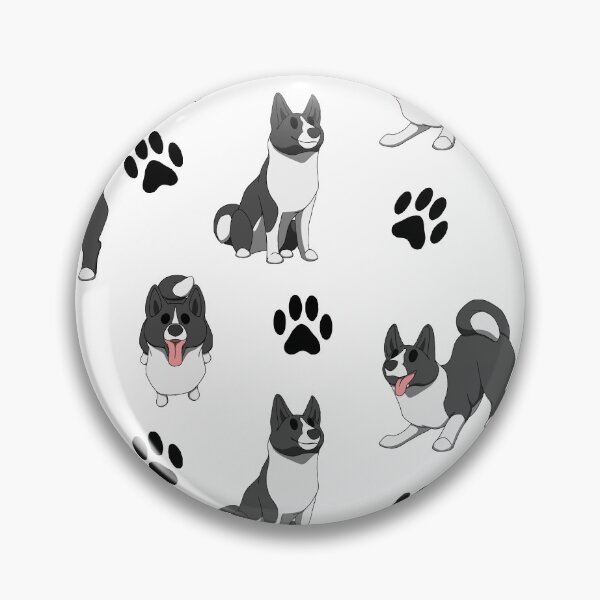 Item preview, Karelian Bear Dog Chibi designed and sold by AndromedaFIN.