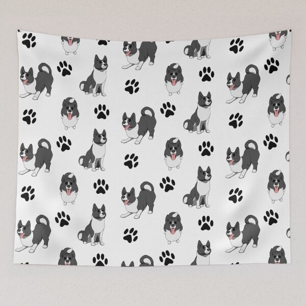 Item preview, Karelian Bear Dog Chibi designed and sold by AndromedaFIN.