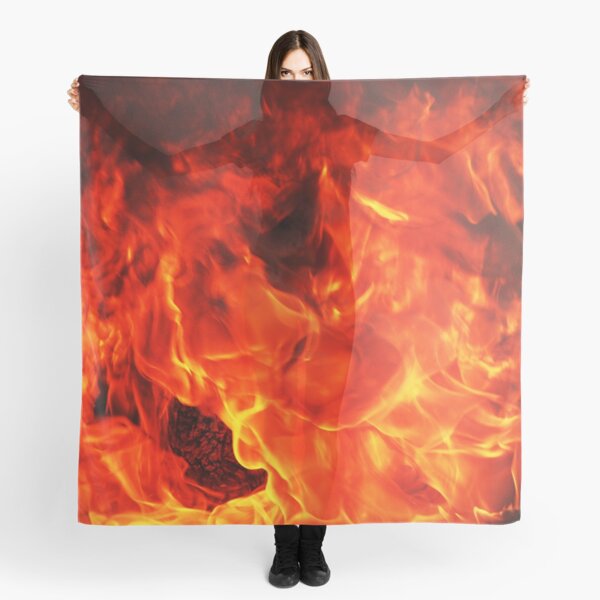 Aperçu de l'œuvre Flammes de feu orange créée et vendue par YuneDesigns.