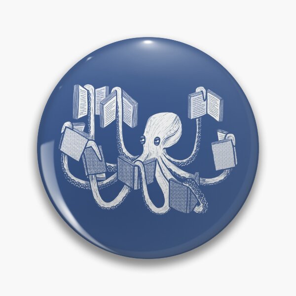 Item preview, Armed With Knowledge (dark blue version) designed and sold by Martina Scott.