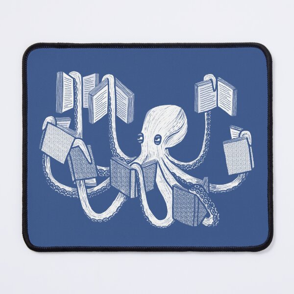 Item preview, Armed With Knowledge (dark blue version) designed and sold by Martina Scott.
