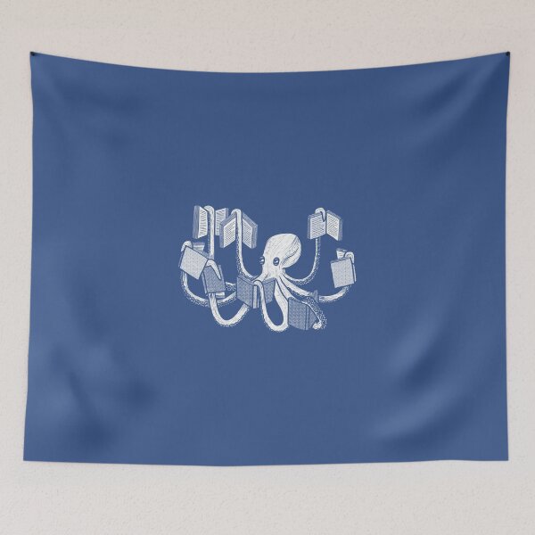 Item preview, Armed With Knowledge (dark blue version) designed and sold by Martina Scott.