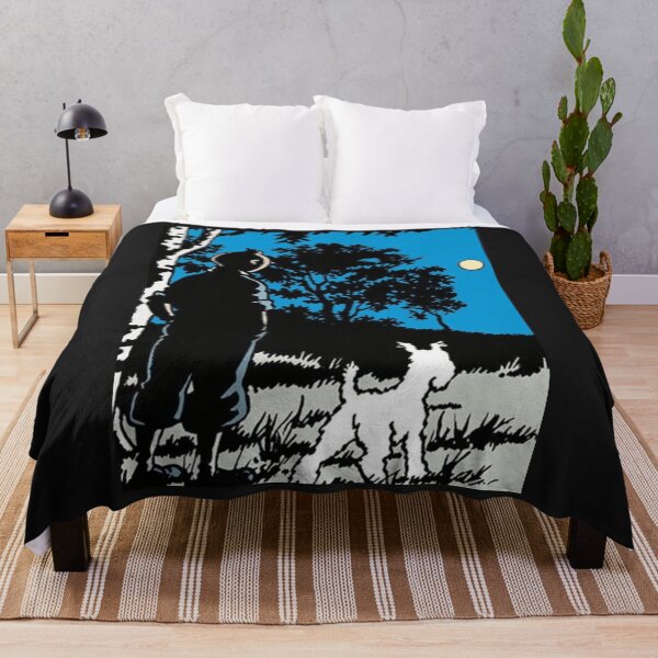 Item preview, Dog and Boy comic series Best friends alone in the wild at night Classic designed and sold by JudithPre11.