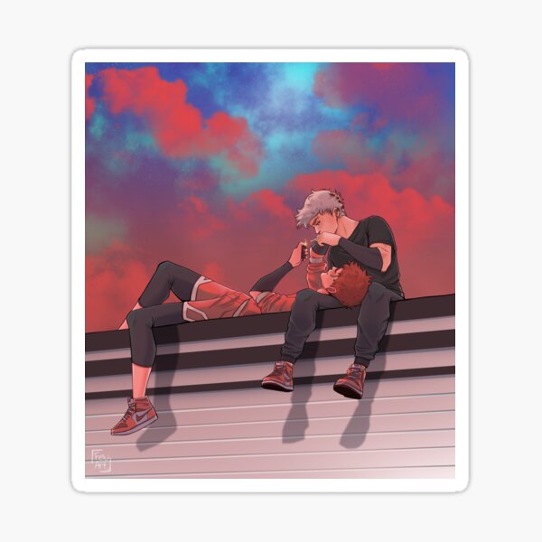 Rooftop Date Sticker