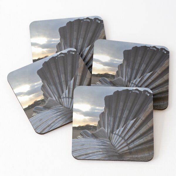 Item preview, Sunset on the Scallop Shell Aldeburgh Beach designed and sold by Esther Hutchcroft.