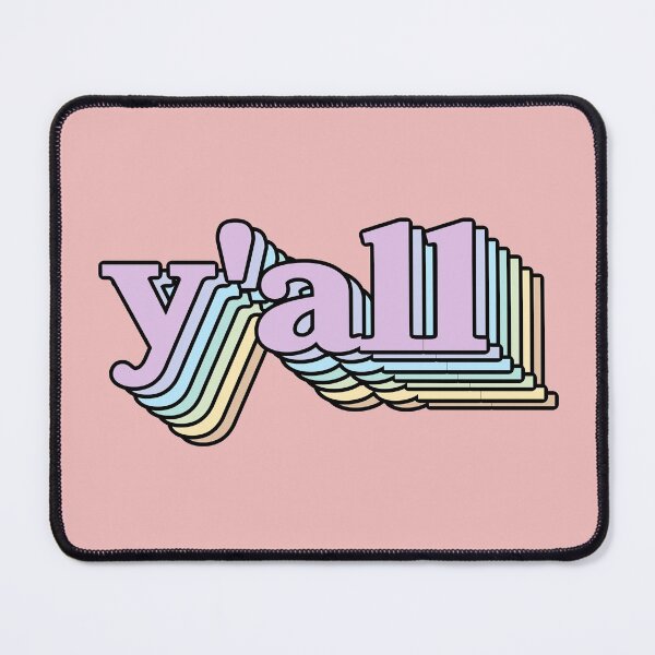 Item preview, Retro Yall Simple Pastel Gift for Girls Men Women   designed and sold by JooArtPrints  ★★★★★.