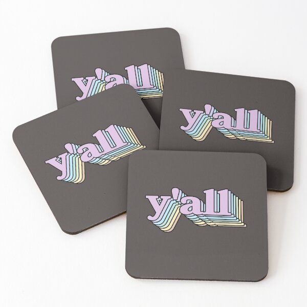 Item preview, Retro Yall Simple Pastel Gift for Girls Men Women   designed and sold by JooArtPrints  ★★★★★.