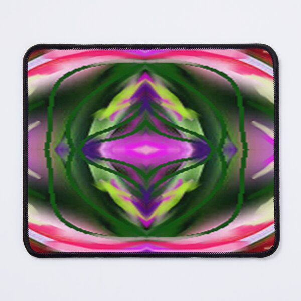 Item preview, Pinks and green  graphic psychedelic ,arte abstracto,abstract art design designed and sold by Adri Barnard.