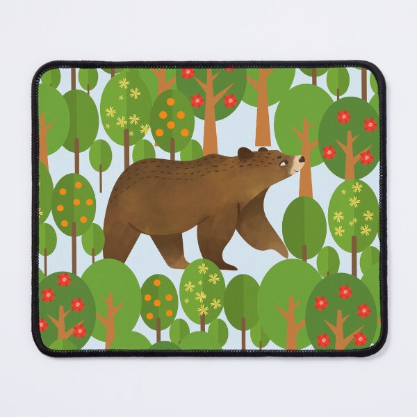 Item preview, Bear In The Jungle designed and sold by Pearl-Island.