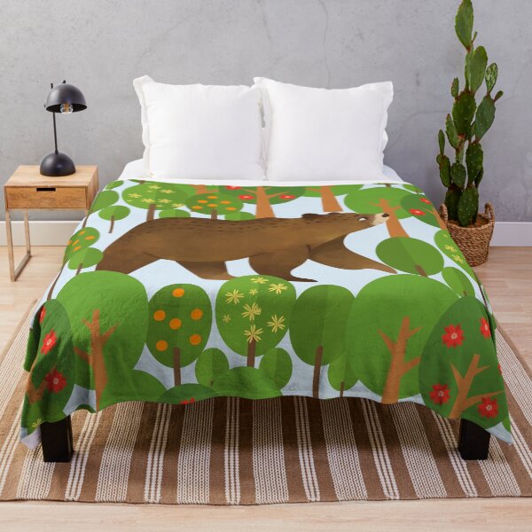 Item preview, Bear In The Jungle designed and sold by Pearl-Island.