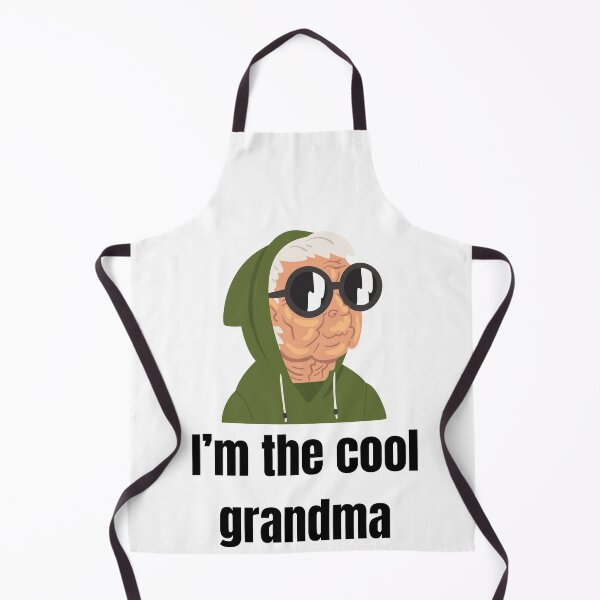 Item preview, I’m the Cool Grandma Old Woman Hairstyles designed and sold by WoofKlan.