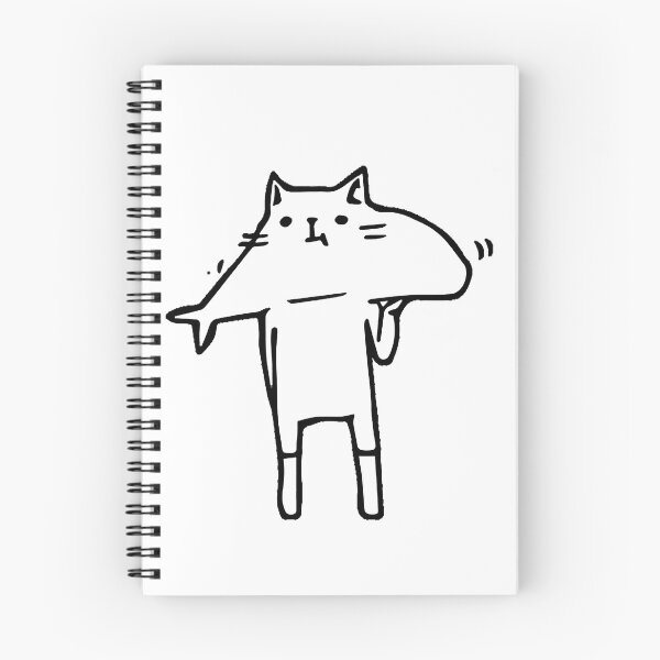 Item preview, Cat Eating Fish designed and sold by ghazalish.