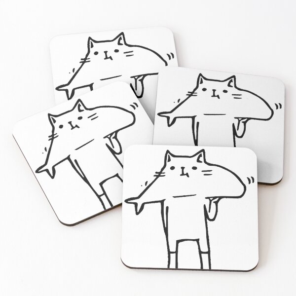 Item preview, Cat Eating Fish designed and sold by ghazalish.