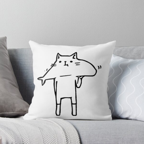 Item preview, Cat Eating Fish designed and sold by ghazalish.