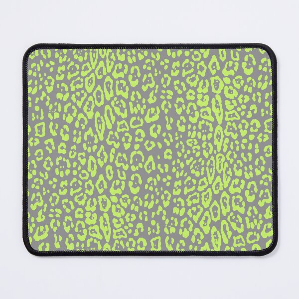 Item preview, Modern, lepard pattern, animal print, lime green and grey designed and sold by Svitac.