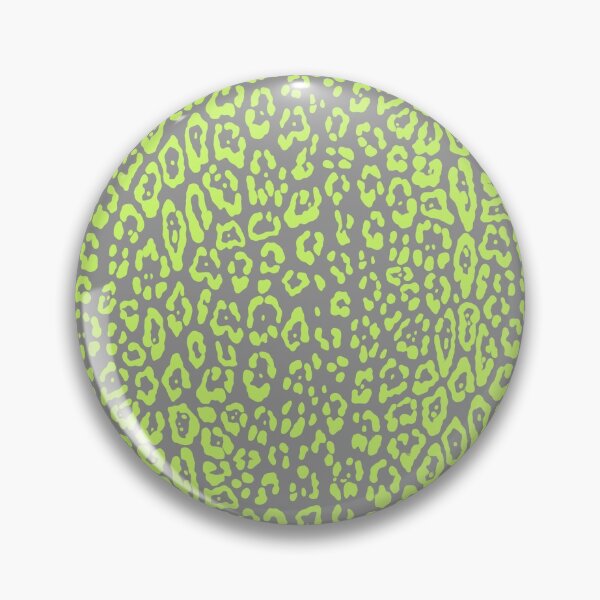 Item preview, Modern, lepard pattern, animal print, lime green and grey designed and sold by Svitac.