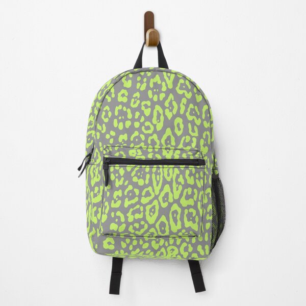 Item preview, Modern, lepard pattern, animal print, lime green and grey designed and sold by Svitac.