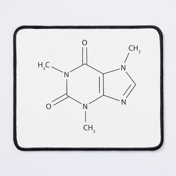 Item preview, Chemistry Caffeine is Awesome Science Geeky Design is Awesome Caffeine Alcohal Happiness Love Adrenaline Chemistry Coffee Lover Chemistry designed and sold by DesignByHeartUK.