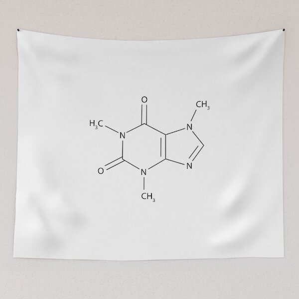 Item preview, Chemistry Caffeine  is Awesome Science Geeky Design is Awesome Caffeine Alcohal Happiness Love Adrenaline Chemistry  Coffee Lover Chemistry designed and sold by DesignByHeartUK.