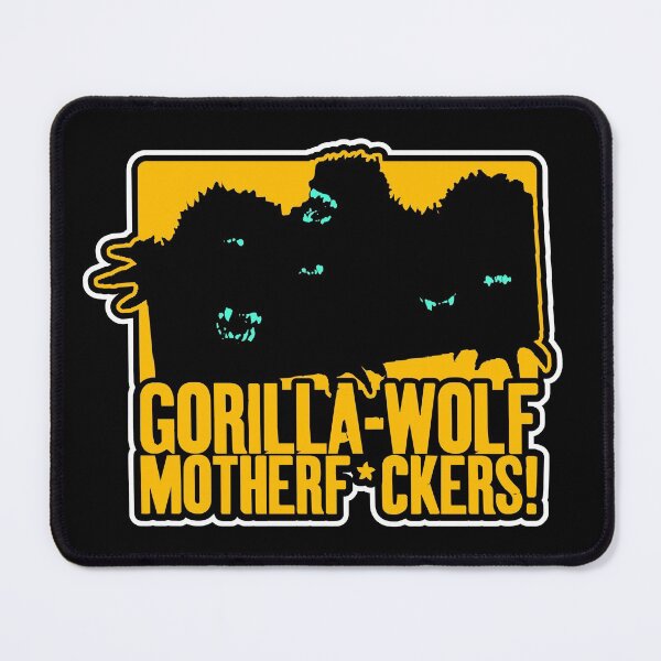 Item preview, Gorilla-Wolf Motherf*ckers! designed and sold by The Cosmic Turtle.