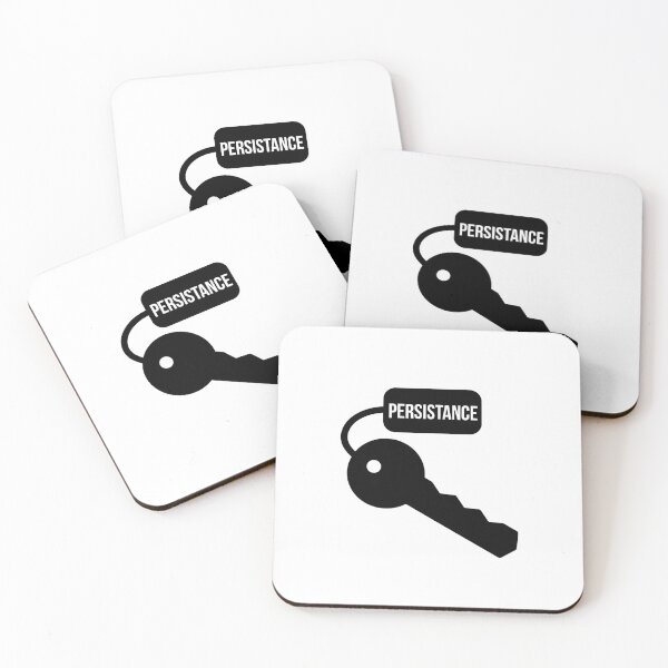 Item preview, Persistance is key - motivational quote designed and sold by Theleochick.