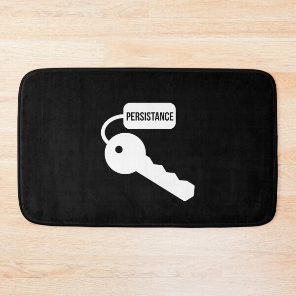 Item preview, Persistance is key - motivational quote designed and sold by Theleochick.